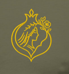 Pomegranate Bloom Long Sleeve Tee - Image 5